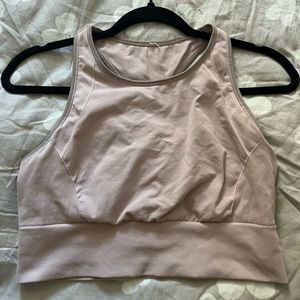 lululemon athletica Ebb to Train Bra Medium Support C/D Cup Bra Porcelain Pink